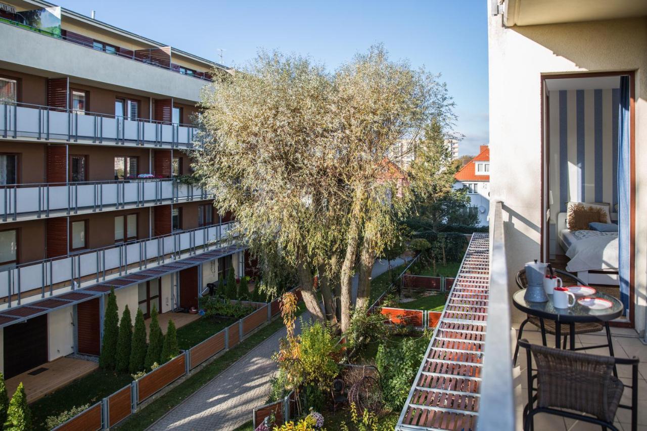 Apartament Seashell Kolobrzeg Bocianie Gniazdo Exterior foto